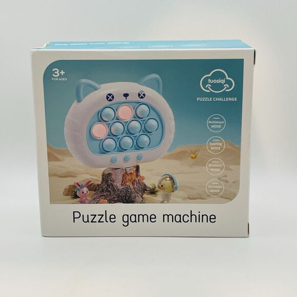 Puzzle Game Console Machine- Multiplayer, Scoring Mode, Memory, Adventure - Picture 1 of 8